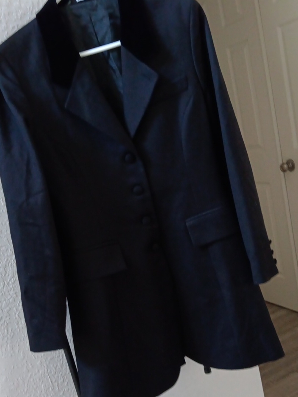 LAURA ASHLEY..RARE FIND!! VINTAGE RIDING COAT..MADE IN GREAT BRITAIN..SIZE 8